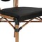 Flash Furniture Marseille Thonet French Bistro Stacking Chair, Black Textilene and Bamboo Print Aluminum Frame, 4PK 4-SDA-AD642002S-TXT-BK-NAT-GG - alternate 6